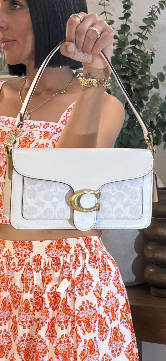COUCH TABBY SHOULDER BAG (FULL LEATHER)