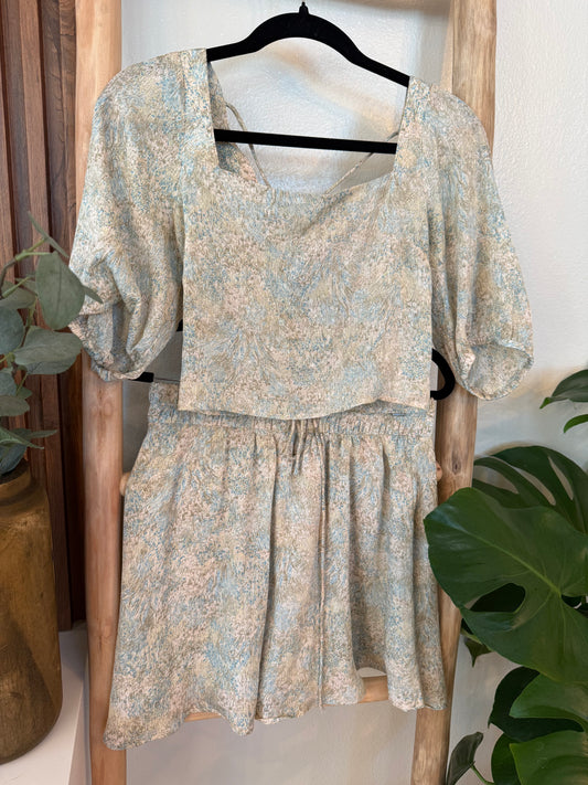 SET TOP Y FALDA PANTALON