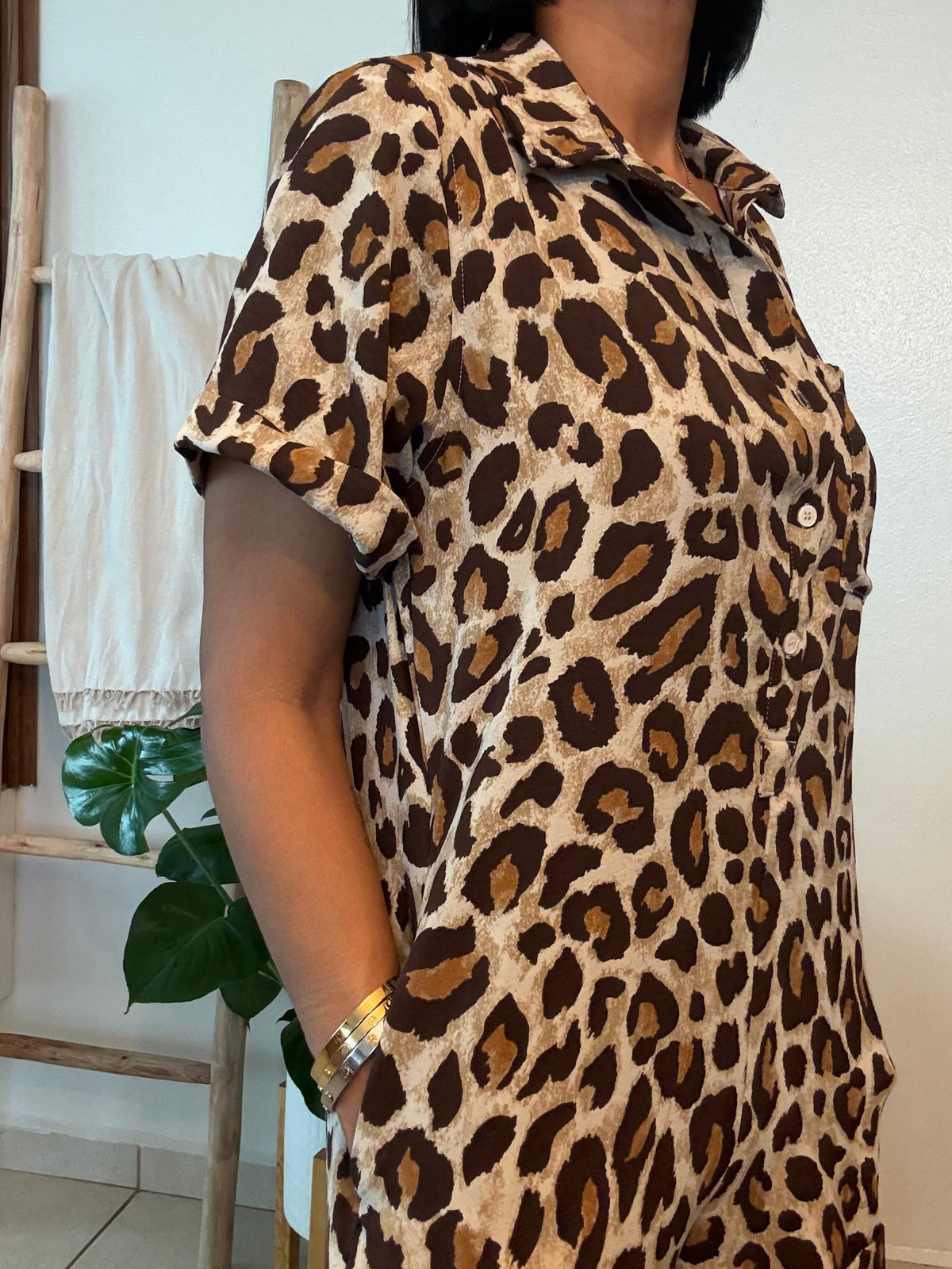 ROMPER ANIMAL PRINT