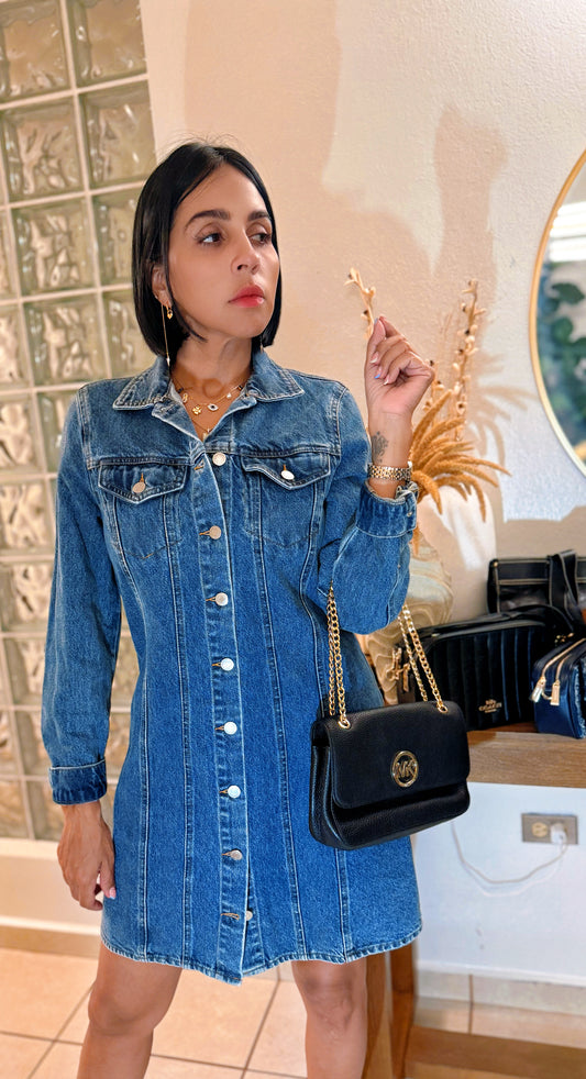 VESTIDO DENIM SIZE SMALL